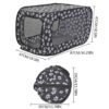Portable Folding Pet Tent Houses Foldable Pet Fence Cat Dog Travel Cage Rectangular Dog Cage Playpen Outdoor Puppy Kennel 87CM - Image 5